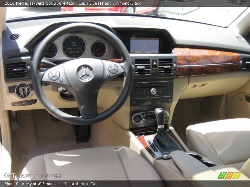 Capri Blue Metallic / Almond/Black 2010 Mercedes-Benz GLK 350 4Matic