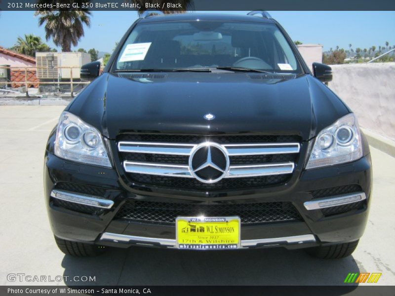 Black / Black 2012 Mercedes-Benz GL 350 BlueTEC 4Matic