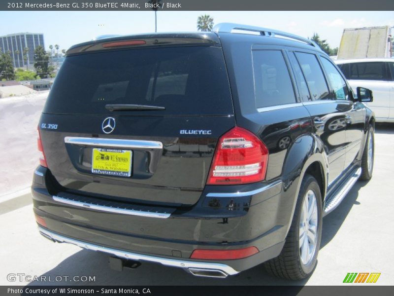 Black / Black 2012 Mercedes-Benz GL 350 BlueTEC 4Matic