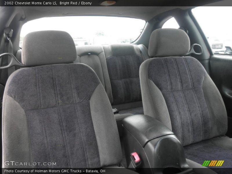 Bright Red / Ebony 2002 Chevrolet Monte Carlo LS