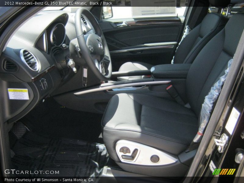 Black / Black 2012 Mercedes-Benz GL 350 BlueTEC 4Matic