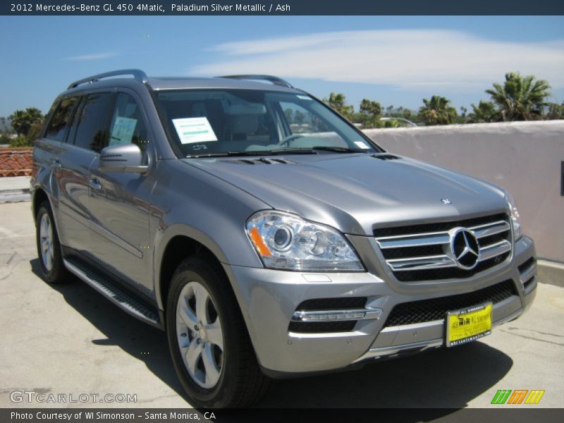 Paladium Silver Metallic / Ash 2012 Mercedes-Benz GL 450 4Matic