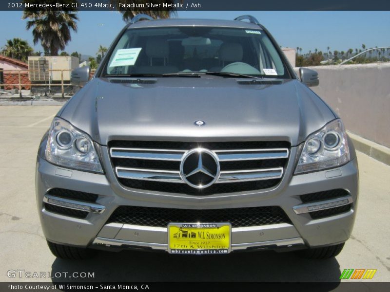 Paladium Silver Metallic / Ash 2012 Mercedes-Benz GL 450 4Matic