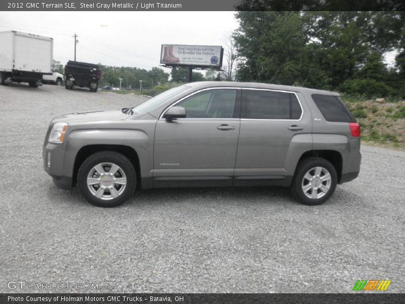 Steel Gray Metallic / Light Titanium 2012 GMC Terrain SLE