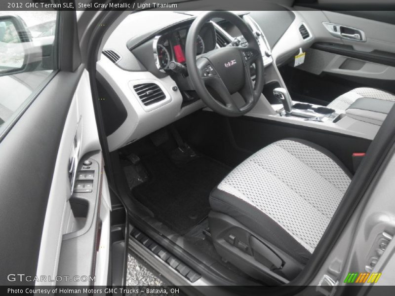 Steel Gray Metallic / Light Titanium 2012 GMC Terrain SLE