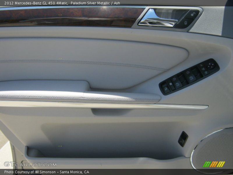 Paladium Silver Metallic / Ash 2012 Mercedes-Benz GL 450 4Matic