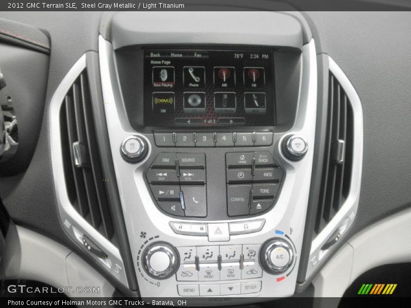 Steel Gray Metallic / Light Titanium 2012 GMC Terrain SLE