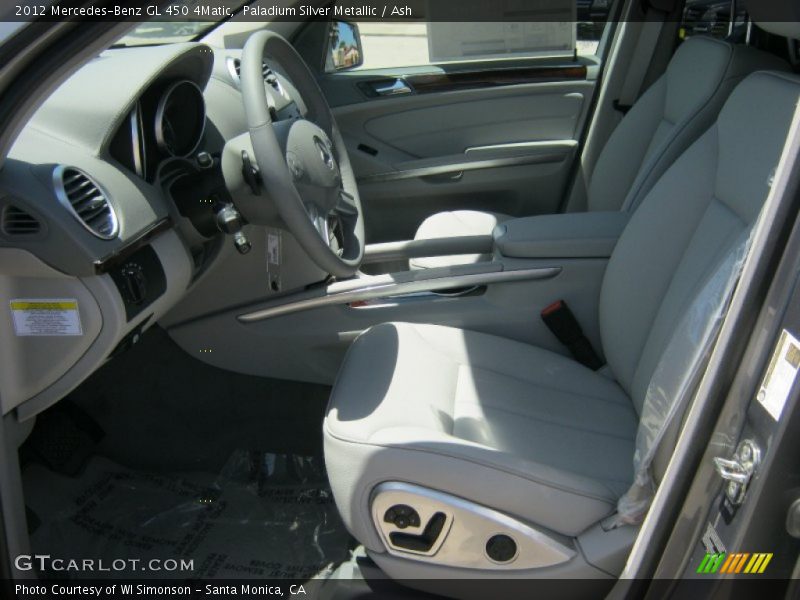 Paladium Silver Metallic / Ash 2012 Mercedes-Benz GL 450 4Matic
