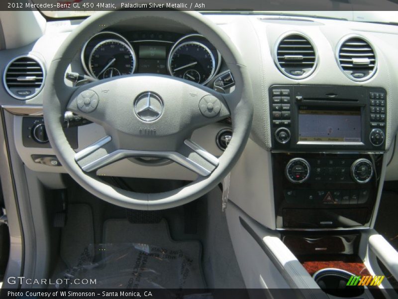 Paladium Silver Metallic / Ash 2012 Mercedes-Benz GL 450 4Matic