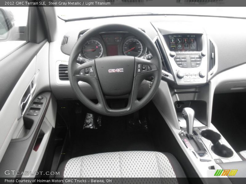 Steel Gray Metallic / Light Titanium 2012 GMC Terrain SLE