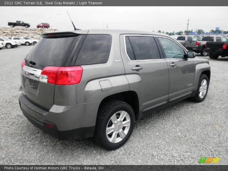Steel Gray Metallic / Light Titanium 2012 GMC Terrain SLE