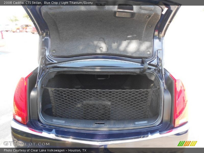 Blue Chip / Light Titanium/Ebony 2008 Cadillac CTS Sedan