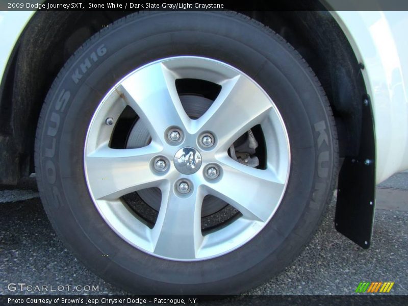 Stone White / Dark Slate Gray/Light Graystone 2009 Dodge Journey SXT