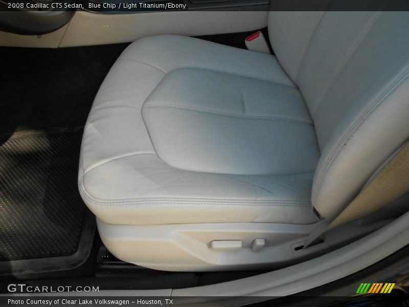 Blue Chip / Light Titanium/Ebony 2008 Cadillac CTS Sedan