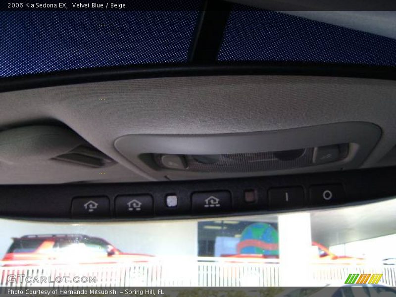 Velvet Blue / Beige 2006 Kia Sedona EX