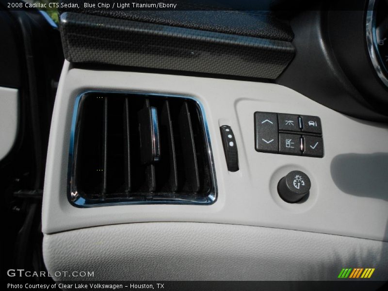 Blue Chip / Light Titanium/Ebony 2008 Cadillac CTS Sedan