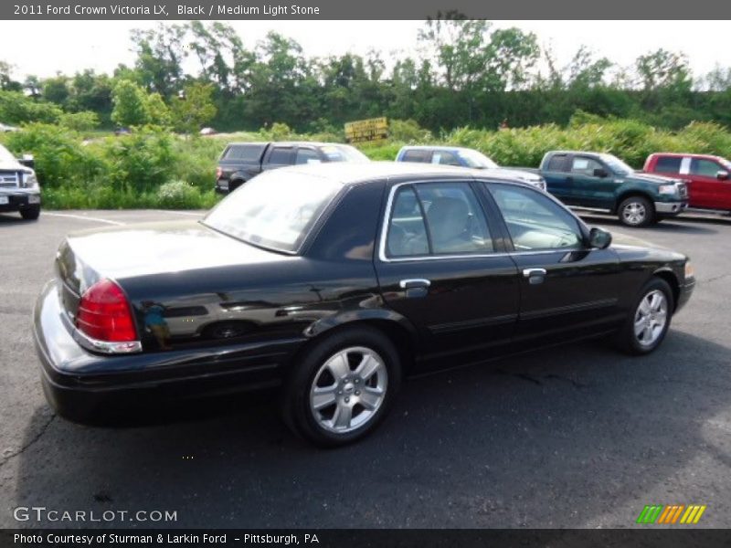 Black / Medium Light Stone 2011 Ford Crown Victoria LX