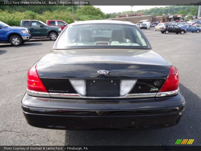 Black / Medium Light Stone 2011 Ford Crown Victoria LX