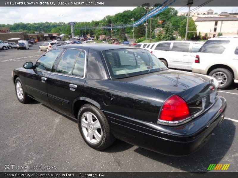 Black / Medium Light Stone 2011 Ford Crown Victoria LX