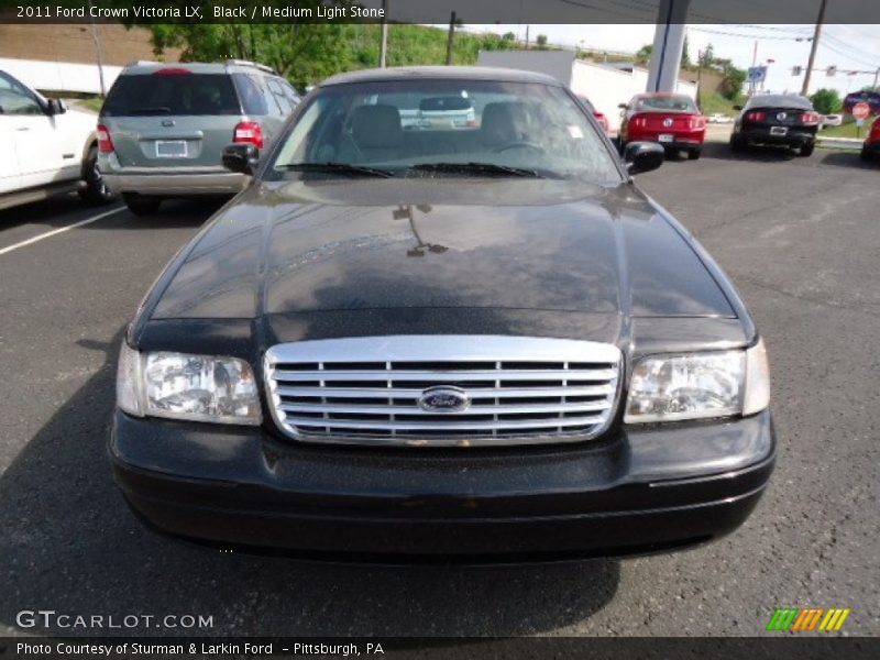 Black / Medium Light Stone 2011 Ford Crown Victoria LX