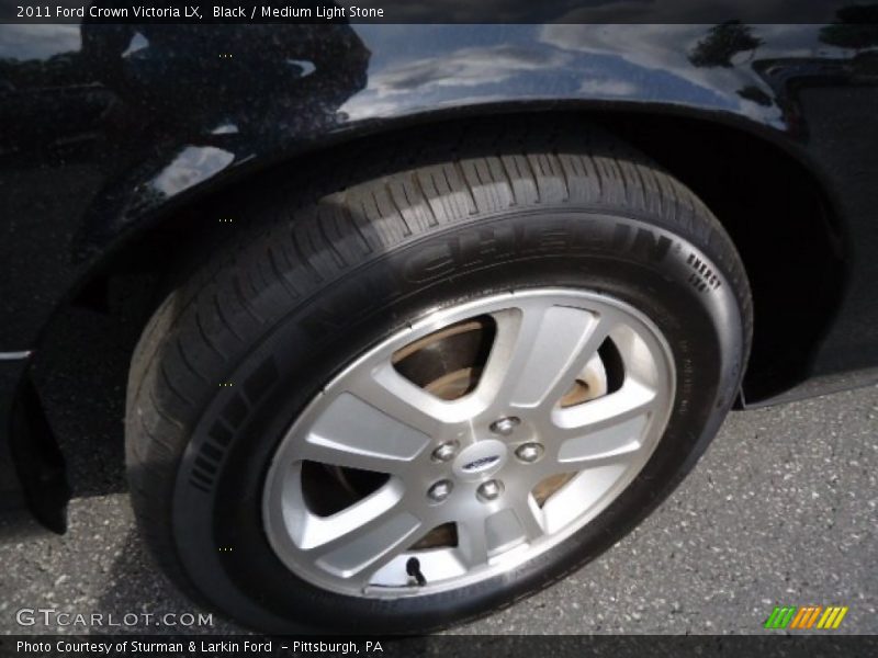 Black / Medium Light Stone 2011 Ford Crown Victoria LX