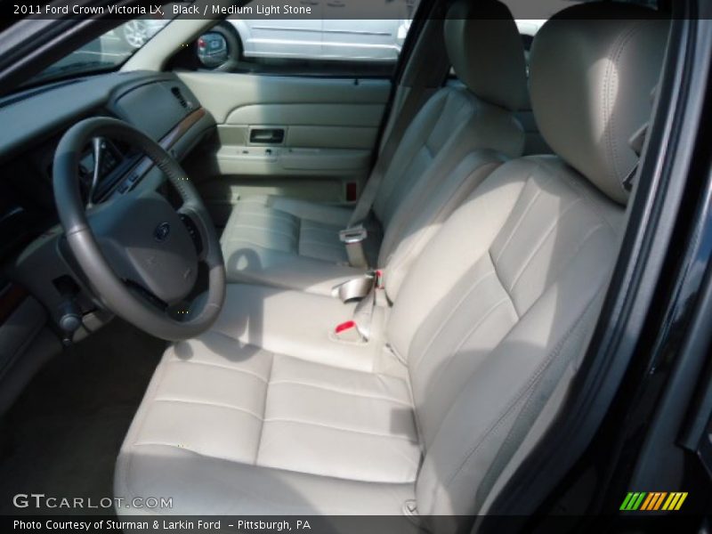 Black / Medium Light Stone 2011 Ford Crown Victoria LX