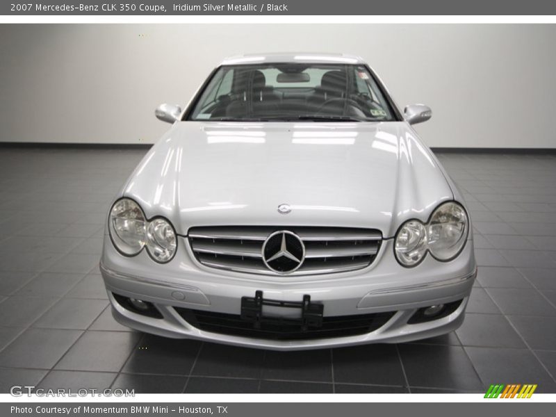 Iridium Silver Metallic / Black 2007 Mercedes-Benz CLK 350 Coupe