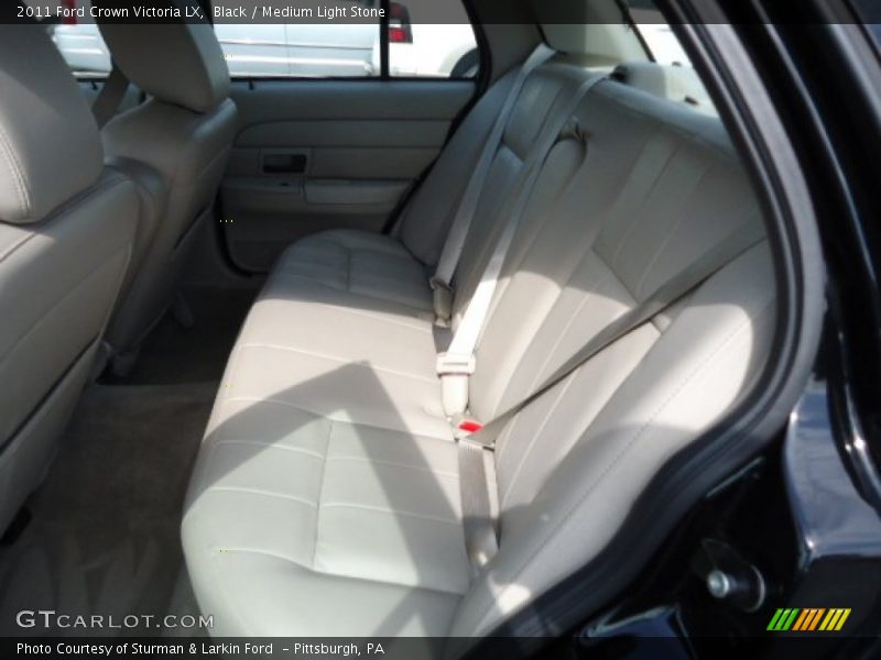 Black / Medium Light Stone 2011 Ford Crown Victoria LX