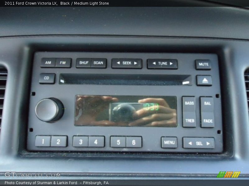 Black / Medium Light Stone 2011 Ford Crown Victoria LX
