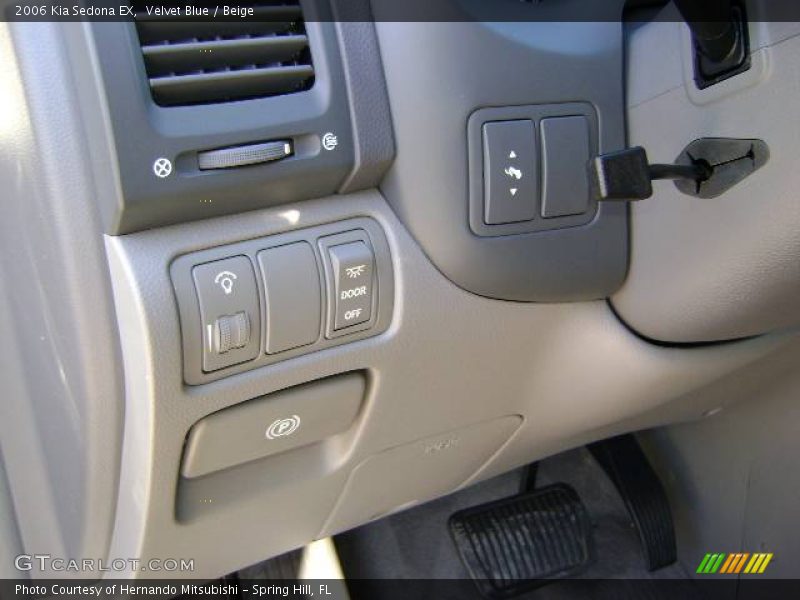 Velvet Blue / Beige 2006 Kia Sedona EX