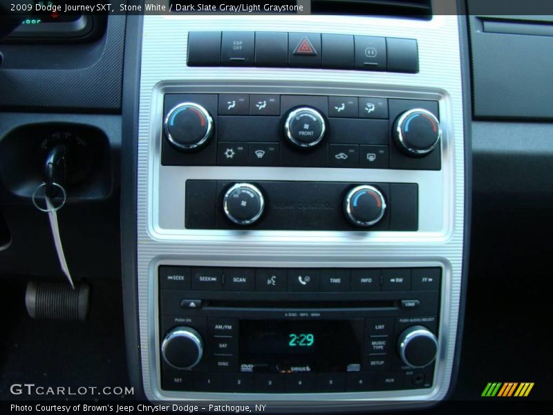 Stone White / Dark Slate Gray/Light Graystone 2009 Dodge Journey SXT