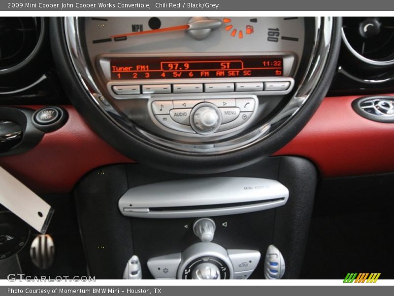 Chili Red / Black/Grey 2009 Mini Cooper John Cooper Works Convertible