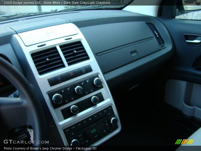 Stone White / Dark Slate Gray/Light Graystone 2009 Dodge Journey SXT