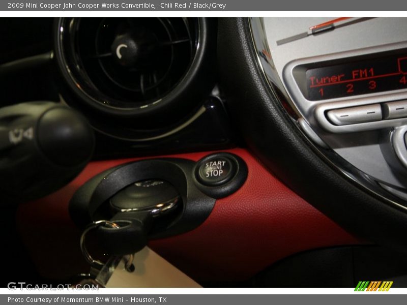 Chili Red / Black/Grey 2009 Mini Cooper John Cooper Works Convertible