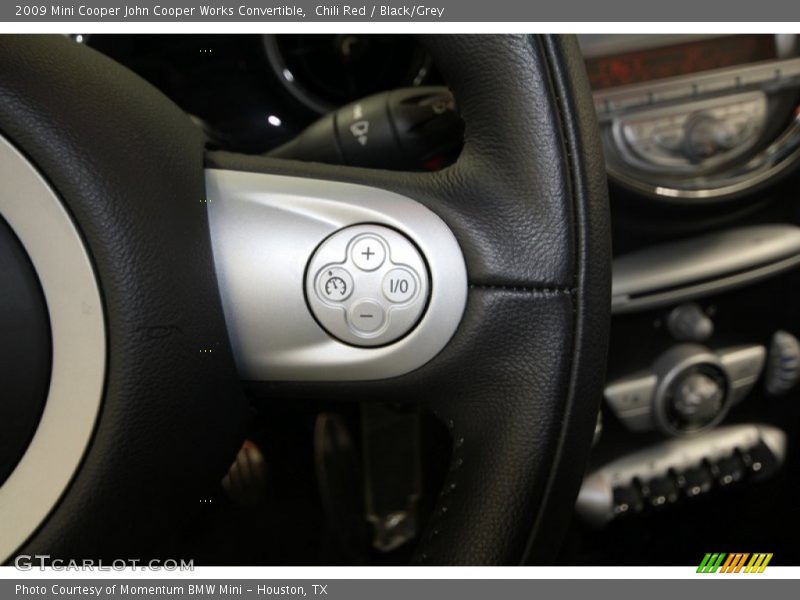 Chili Red / Black/Grey 2009 Mini Cooper John Cooper Works Convertible