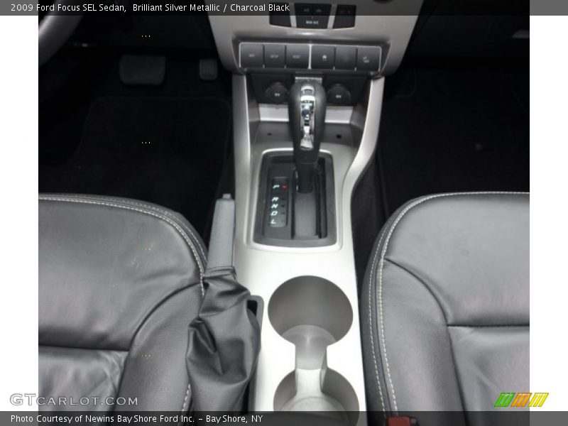 Brilliant Silver Metallic / Charcoal Black 2009 Ford Focus SEL Sedan
