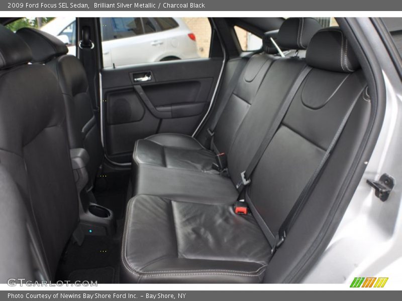 Brilliant Silver Metallic / Charcoal Black 2009 Ford Focus SEL Sedan