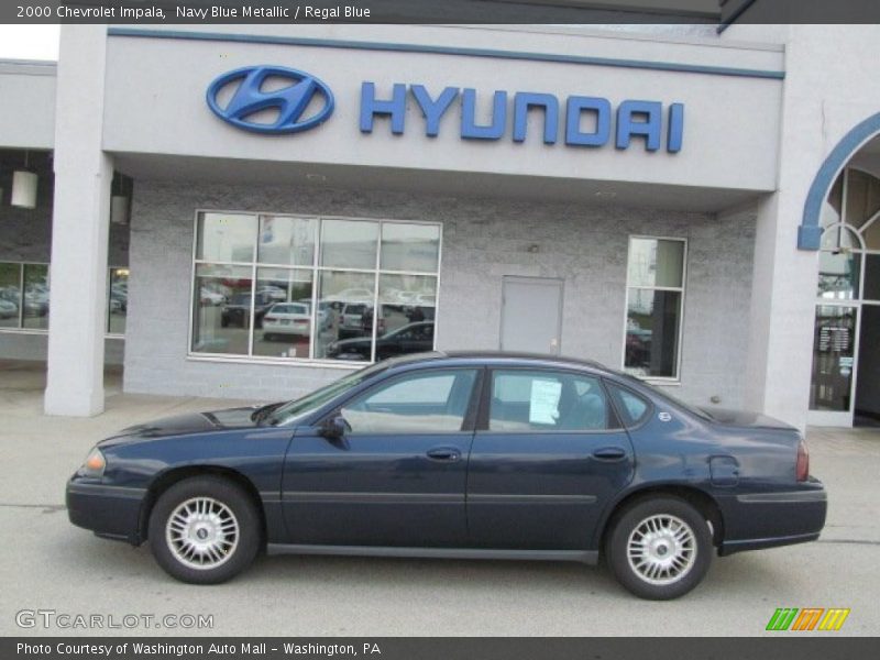 Navy Blue Metallic / Regal Blue 2000 Chevrolet Impala