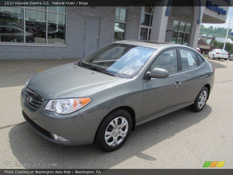 Natural Khaki / Beige 2010 Hyundai Elantra GLS