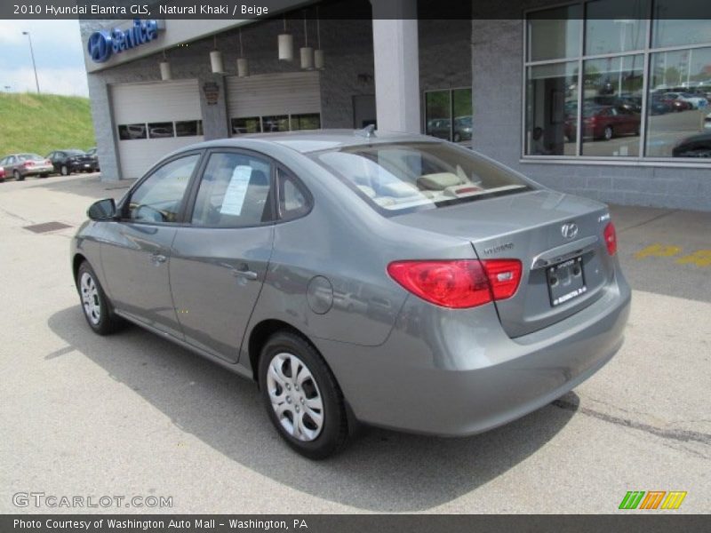 Natural Khaki / Beige 2010 Hyundai Elantra GLS