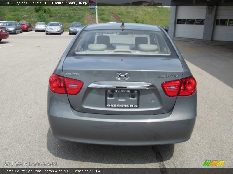 Natural Khaki / Beige 2010 Hyundai Elantra GLS