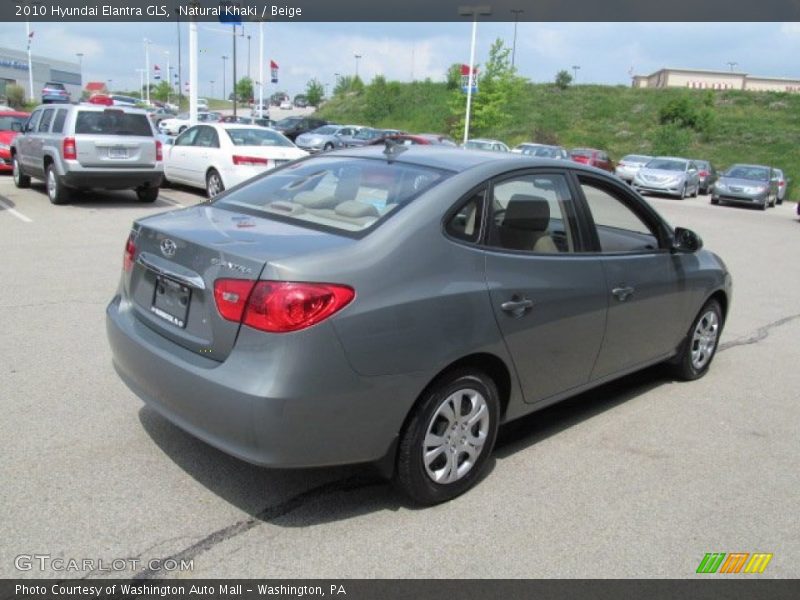 Natural Khaki / Beige 2010 Hyundai Elantra GLS