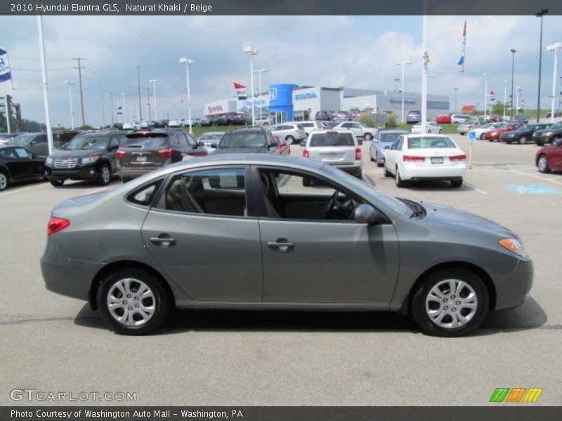 Natural Khaki / Beige 2010 Hyundai Elantra GLS