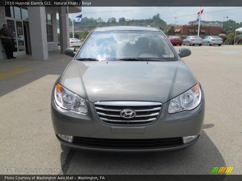 Natural Khaki / Beige 2010 Hyundai Elantra GLS