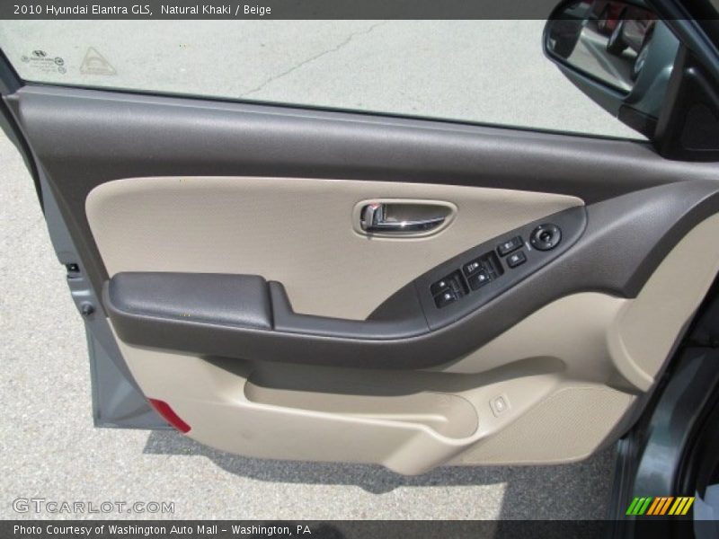 Natural Khaki / Beige 2010 Hyundai Elantra GLS
