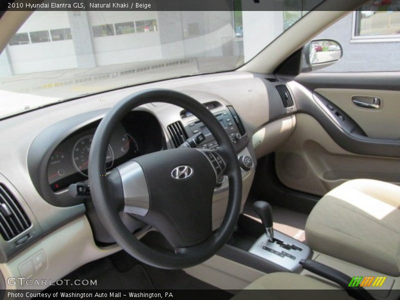 Natural Khaki / Beige 2010 Hyundai Elantra GLS