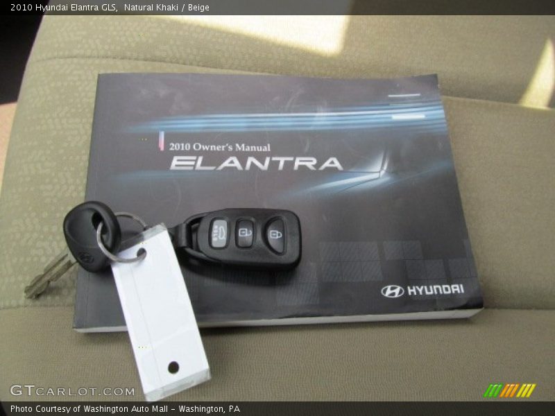 Natural Khaki / Beige 2010 Hyundai Elantra GLS