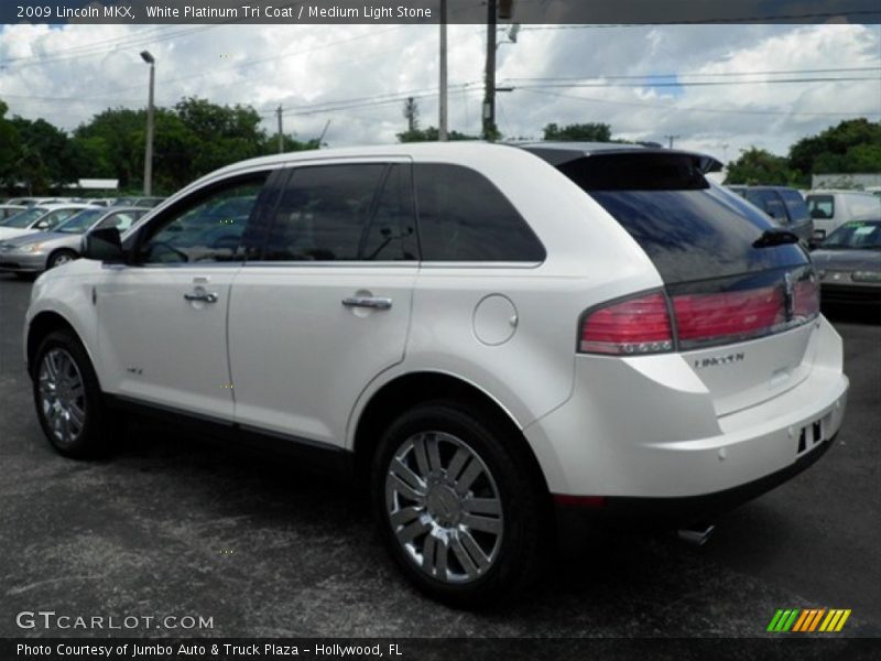 White Platinum Tri Coat / Medium Light Stone 2009 Lincoln MKX
