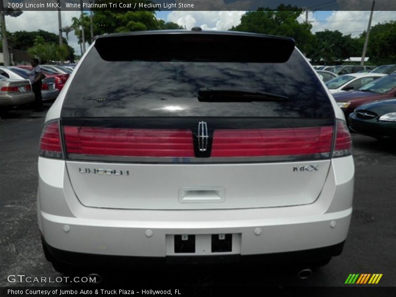 White Platinum Tri Coat / Medium Light Stone 2009 Lincoln MKX