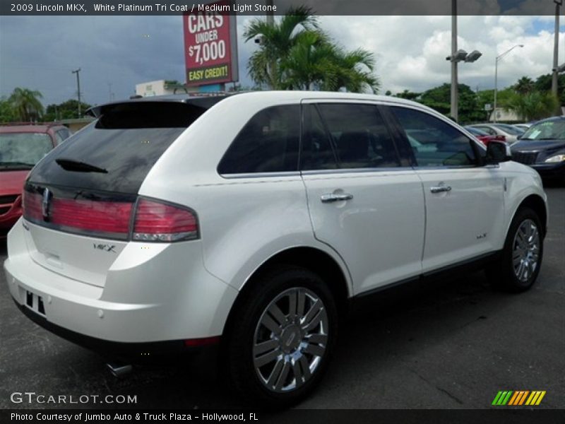 White Platinum Tri Coat / Medium Light Stone 2009 Lincoln MKX